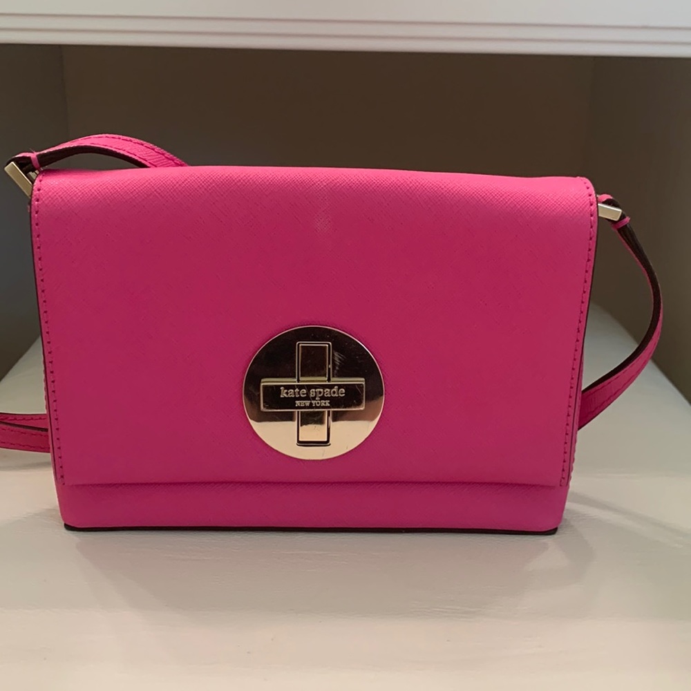 Authentic bright pink Kate spade